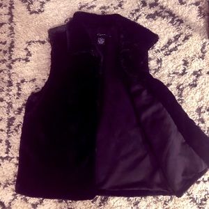 Macy’s faux fur vest